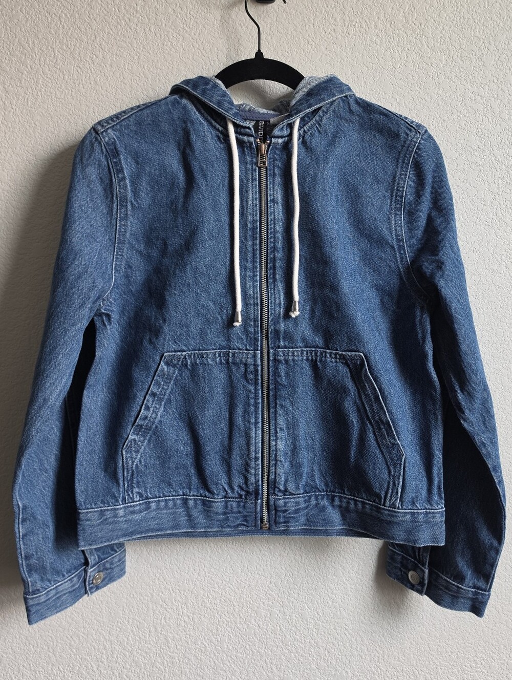 H&M Hooded Denim Jacket